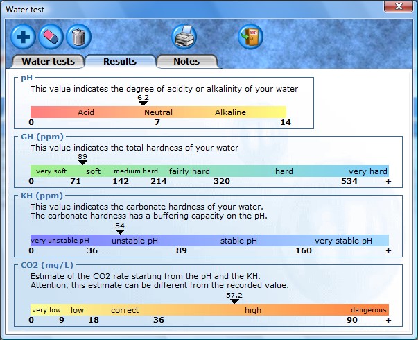 Aquarium log software - AquarioGest